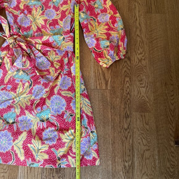 RHODE Athena Floral Midi Dress - Small - Picture 5 of 6